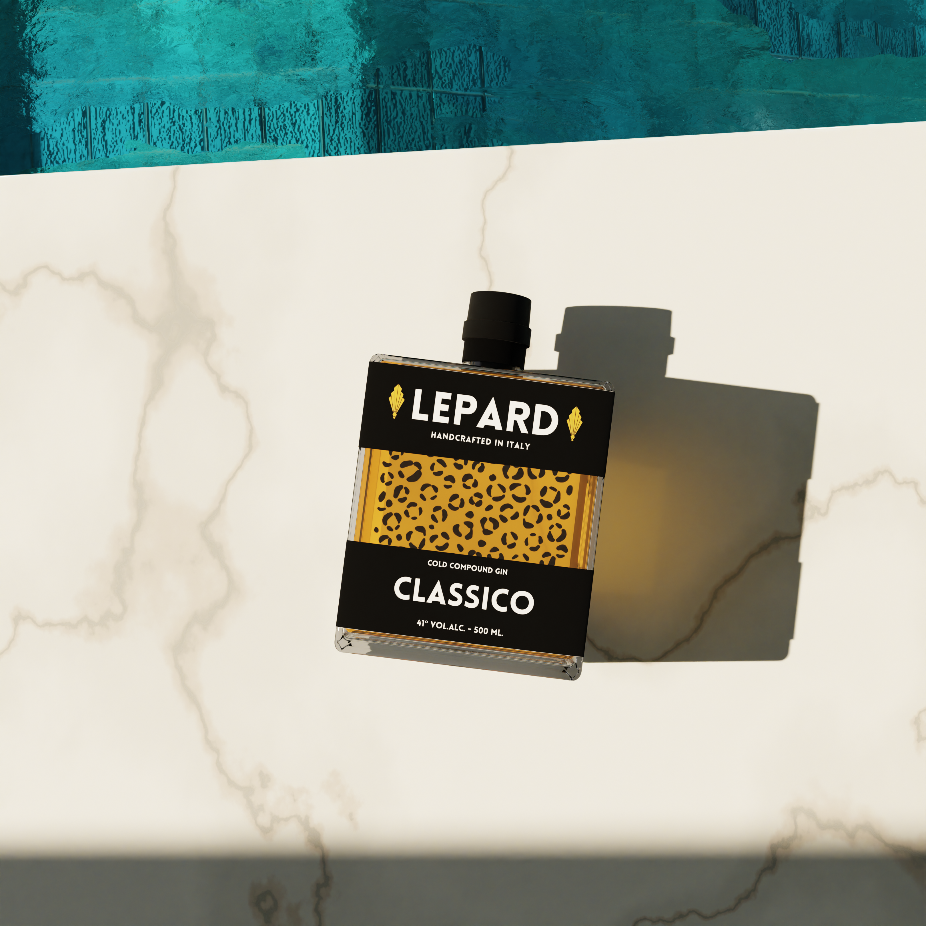 LEPARD® Gin è un Cold Compound Gin fatto a mano in Italia, artigianale, dal gusto mediterraneo. LEPARD® Gin è un Gin Italiano caratterizzato dal manto di leopardo, presente sul retro della bottiglia. Lasciati trasportare da LEPARD® Gin. LEPARD® Gin is a Cold Compound Gin handcrafted in Italy, artisanal, Mediterranean taste. LEPARD® Gin is an Italian Gin characterized by the leopard coat, applied on the back of the bottle. Let yourself be carried by LEPARD® Gin.